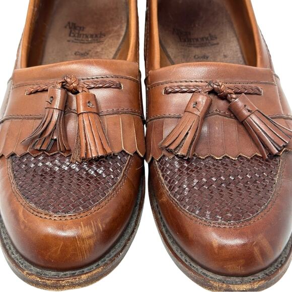 Allen Edmonds Cody Tasseled Loafer - Brown - Picture 2 of 11